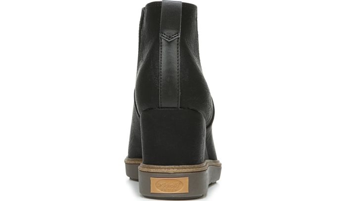 Johnnie Wedge Bootie Dr Scholl's Johnnie Wedge Bootie Pretas | s1TP62Pf