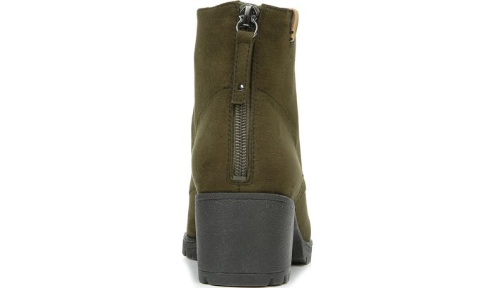 Laurence Block Heel Boot Dr Scholl's Laurence Block Heel Boot Verde Oliva | GpWQ3qwK