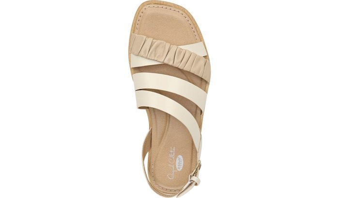 Magnolia Strappy Sandal Dr Scholl's Magnolia Tiras Sandal Branco | jbsm5IqF