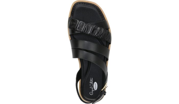 Magnolia Strappy Sandal Dr Scholl's Magnolia Tiras Sandal Pretas | tbAF8QpF