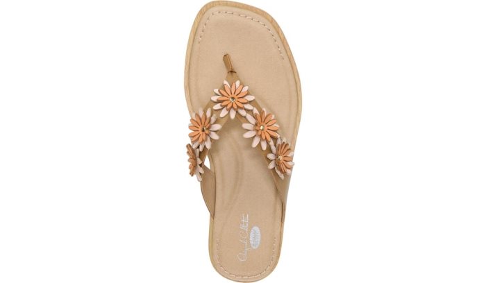 Marigold Flip Flop Sandal Dr Scholl's Marigold Flip Flop Sandal Laranja Marrom | XG5YEq4u