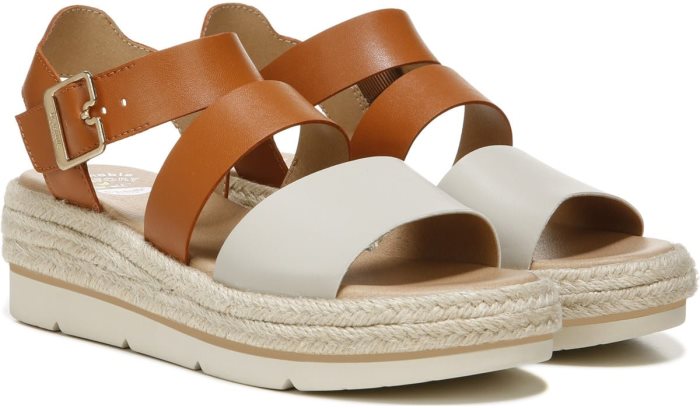 Once Twice Platform Sandal Dr Scholl\'s Once Twice Plataforma Sandal Laranja | VXTBccfh