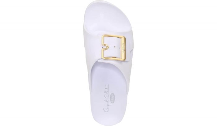 Original Goals Platform Sandal Dr Scholl's Original Goals Plataforma Sandal Branco | KXd992A3