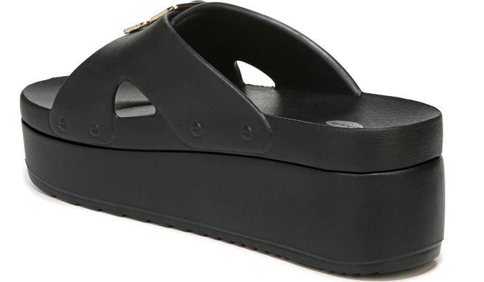 Original Goals Platform Sandal Dr Scholl's Original Goals Plataforma Sandal Pretas | g4y8OSNJ