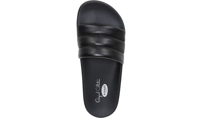 Pisces Chill Slide Sandal Dr Scholl's Pisces Chill Chinelos Sandal Pretas | TXaXYMB3