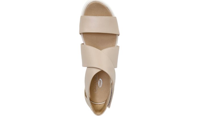 Scout High Wedge Sandal Dr Scholl's Scout High Wedge Sandal Palomino Leather | DLGiMxnI