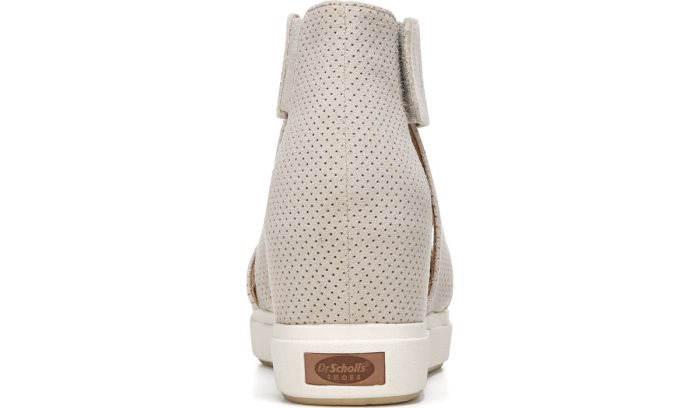 Sheena Wedge Sandal Dr Scholl's Sheena Wedge Sandal Oyster Microfiber | 1M8mgPjk