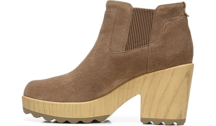 Wild About Block Heel Chelsea Boot Dr Scholl's Wild About Block Heel Chelsea Boot Marrom | mxaxgNV1