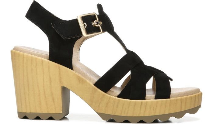 Wild Nights Block Heel Sandal Dr Scholl's Wild Nights Block Heel Sandal Pretas | 0vJZhtxJ