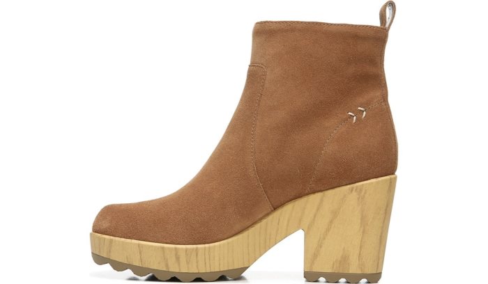 Win Over Block Heel Ankle Boot Dr Scholl's Win Over Block Heel Ankle Boot Laranja | hcwFUDgf